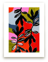 Stained Glass and Ivy by Deborah Velasquez