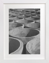 concrete cylinders Fine Art Prints