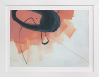 Orange Abstraction Fine Art Prints