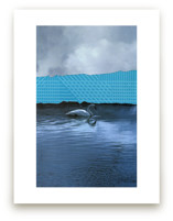 Interrupted Lake Landsc... by Allison Belolan