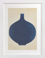 Vase Study in Blue Fine Art Prints