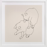 Sketches after cat IV Fine Art Prints