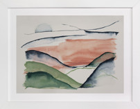 Abstract Sunrise in the Hills Fine Art Prints