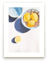 Flatlay Lemon Study No.... by Kinga Subject
