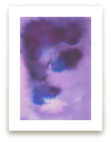 Purple Abstract by Agata Jasinska