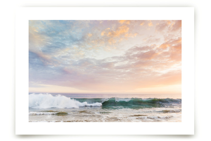 Sorbet Surf I Fine Art Prints by Kamala Nahas Minted