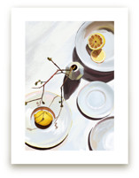 Flatlay Lemon Study by Kinga Subject