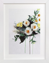 White Flowers Fine Art Prints