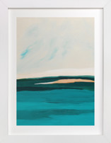 Hawaiian Reef Abstract Painting Fine Art Prints