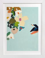 Bird of Paradise Diptych I Fine Art Prints