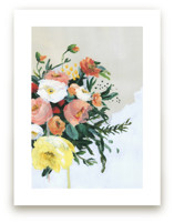 Peach and Yellow Peony by Kirsta Benedetti