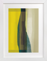 Green Bottle Abstract Fine Art Prints