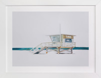 Hermosa Beach Lifeguard Tower Fine Art Prints