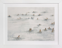 on the beach Fine Art Prints