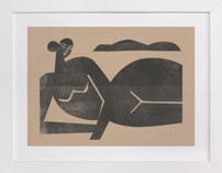 Woodblock Nude Fine Art Prints