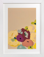 Abstract Yellow Botanical Fine Art Prints