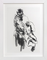 Drawing 469 - Draped Figure Fine Art Prints