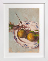 Pears on a Plate Fine Art Prints