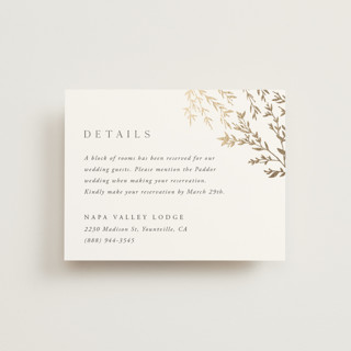 Swoon Foil-Pressed Direction Cards