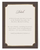 Foil-Pressed Direction Cards