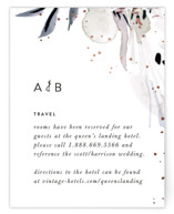 sara Foil-Pressed Direction Cards