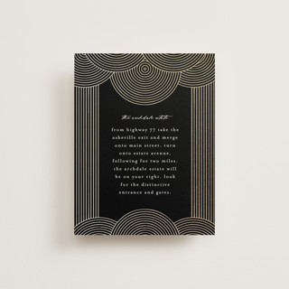 ionic Foil-Pressed Direction Cards