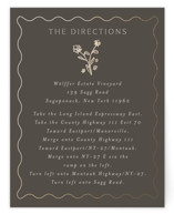 Parisian Garden Foil-Pressed Direction Cards