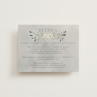 Love Song Foil-Pressed Direction Cards