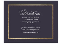 Prelude Foil-Pressed Direction Cards