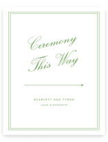 Garden Trellis Direction Signs