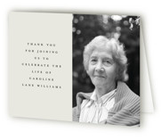 Memorial Thank You Cards