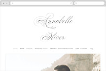 Forever Wedding Website