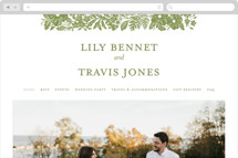 Ethereal gardens Wedding Website