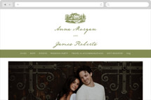 Villa Wedding Website