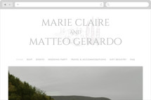 Vigneto Wedding Website