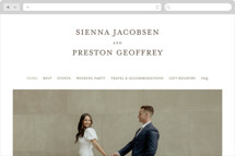 shiruko Wedding Website