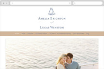 Mariner Wedding Website