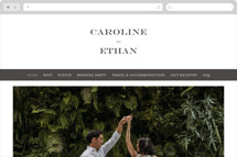 Proper Wedding Website