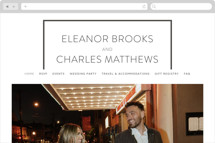 Kismet Wedding Website