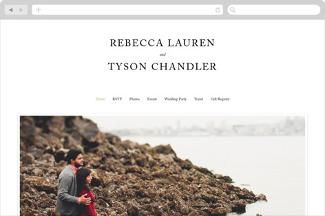 Eloquence Wedding Website