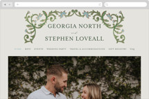 grandeur Wedding Website