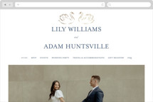 Swan Song Wedding Website