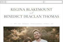 cramique Wedding Website