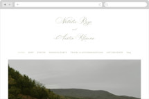 Calia Wedding Website
