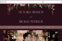 Romantics Wedding Website
