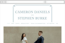 Fleur Corner Wedding Website