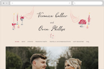 Velvet Cherry Wedding Website