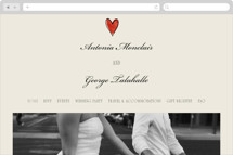 Two Hearts Wedding Website