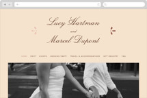 Sweet Fancy Wedding Website