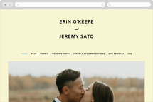 Courthouse Wedding Website